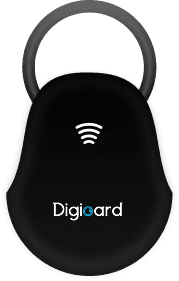 NFC Leather Keychain